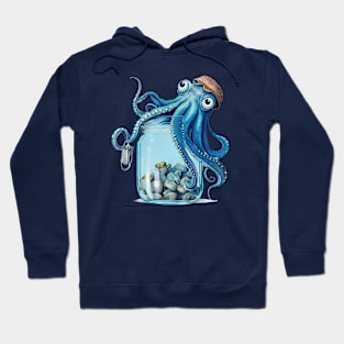 Cute Clever Octopus Hoodie